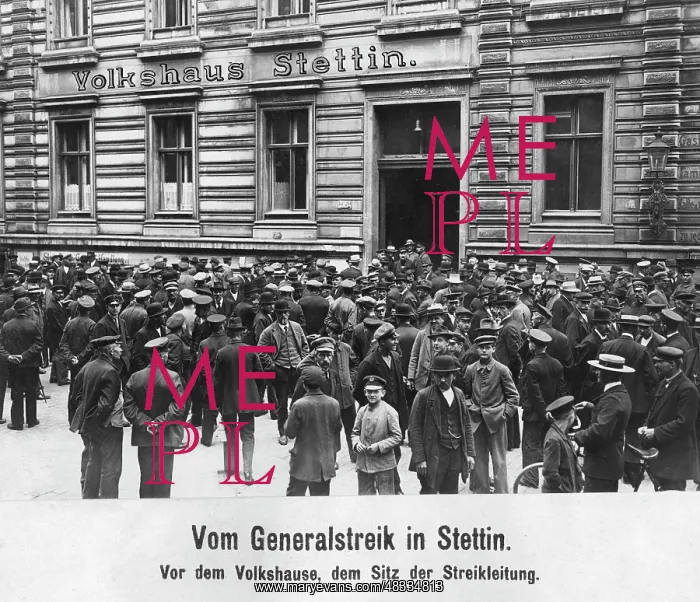 : General strike in Stettin, 1919 : General strike in Stettin, 1919
