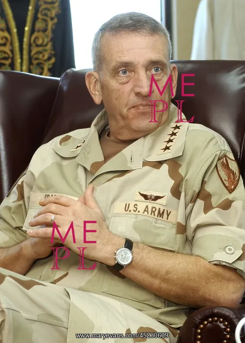 : General Tommy Franks Commander of U.S. Central ? : General Tommy Franks Commander of U.S. Central ?