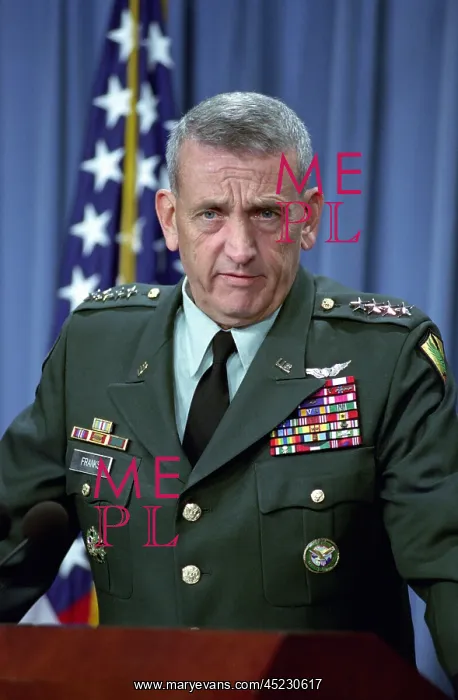 : General Tommy Franks Commander of U.S. Central ? : General Tommy Franks Commander of U.S. Central ?