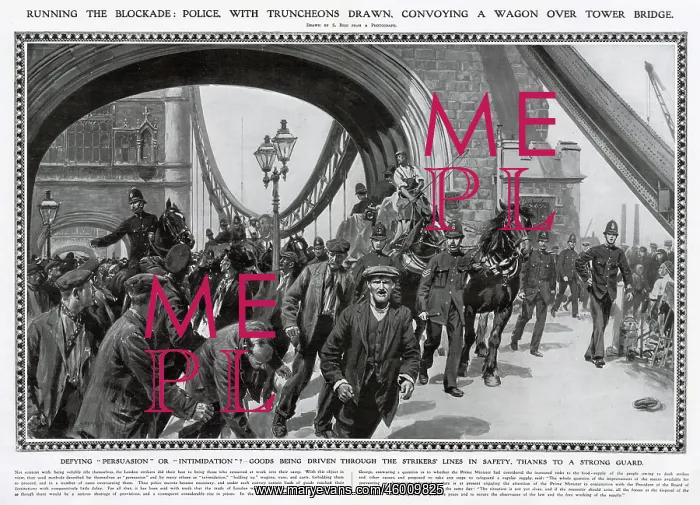 : General Transport Strike 1911 - running the blockade : General Transport Strike 1911 - running the blockade
