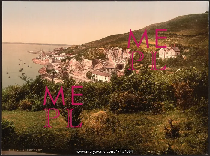: General view, Aberdovey, Wales : General view, Aberdovey, Wales