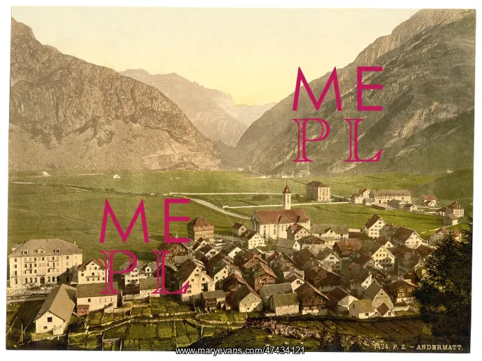 : General view, Andermatt, Switzerland : General view, Andermatt, Switzerland
