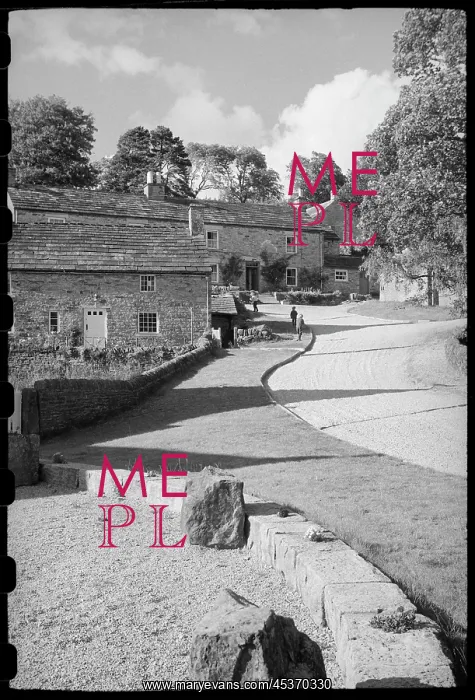 : A general view of Blanchland : A general view of Blanchland