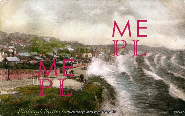 : General View, Budleigh Salterton, Devon : General View, Budleigh Salterton, Devon
