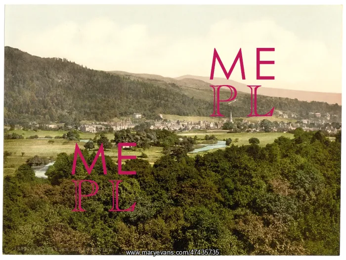 : General view, Callander, Scotland : General view, Callander, Scotland