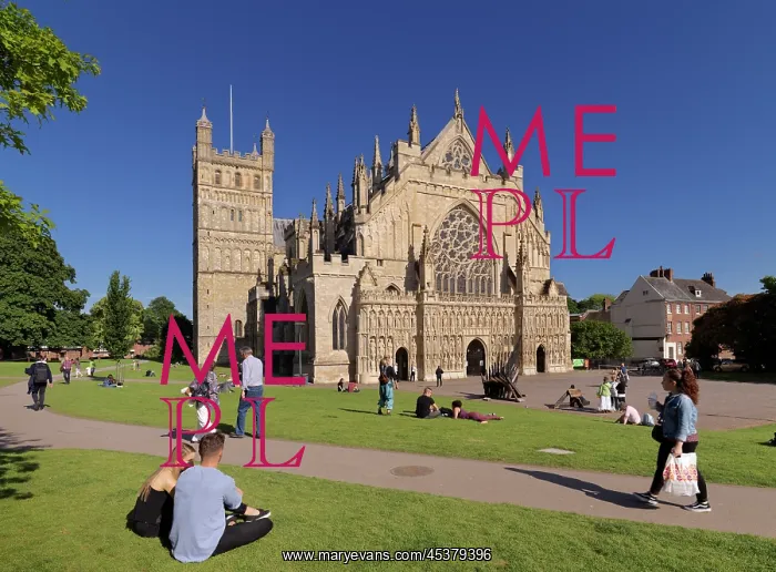 : General view of the cathedral from the north-west : General view of the cathedral from the north-west