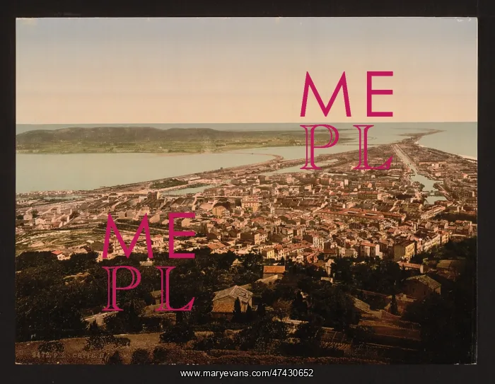 : General view, Cette, France : General view, Cette, France
