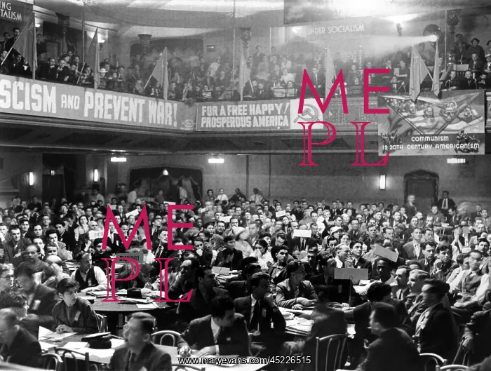 : General view of the Communist National Convention ? : General view of the Communist National Convention ?