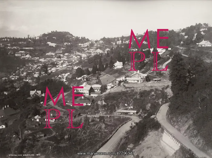 : General view Darjeeling, India : General view Darjeeling, India