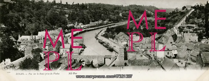 : General view of Dinan, France : General view of Dinan, France