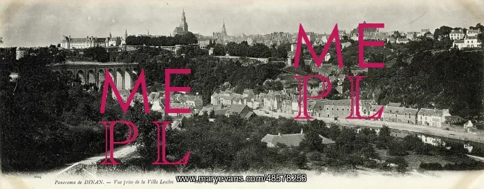 : General view of Dinan, France : General view of Dinan, France