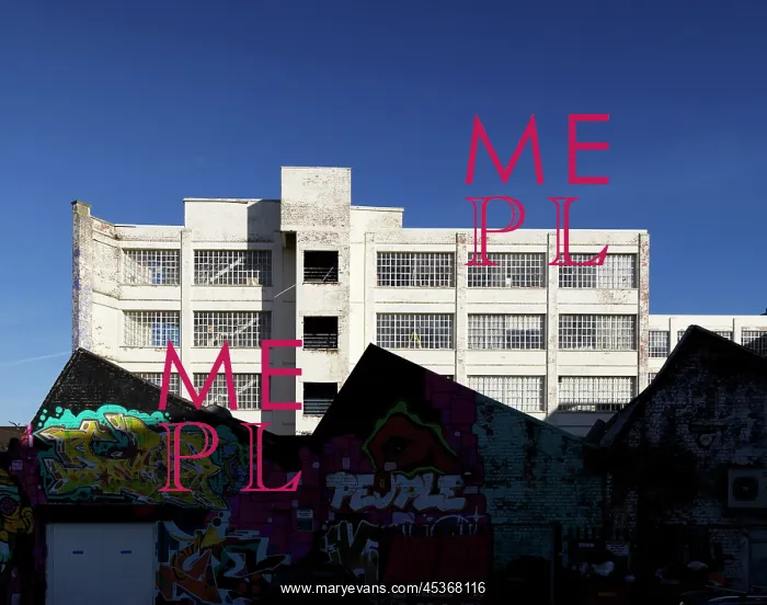 : General view of the former factory, now an arts centre : General view of the former factory, now an arts centre