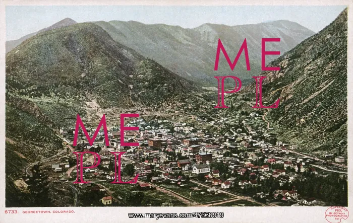 : General view of Georgetown, Colorado, USA : General view of Georgetown, Colorado, USA