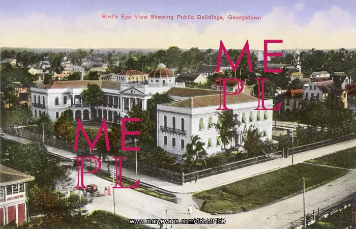 : General view, Georgetown, Guyana, South America : General view, Georgetown, Guyana, South America