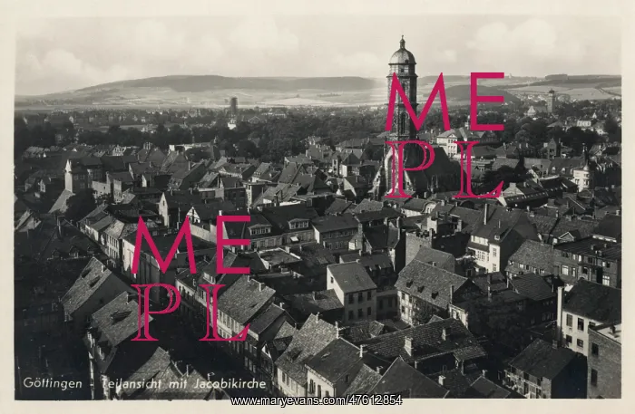  : General view of Gottingen, Germany
