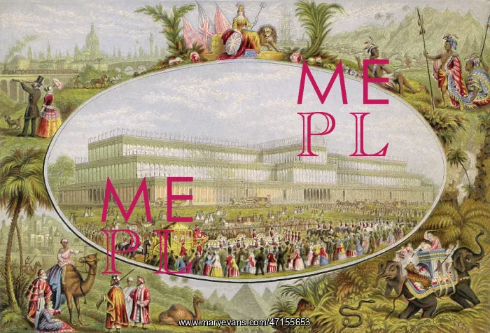 : General view of the Great Exhibition of 1851 : General view of the Great Exhibition of 1851