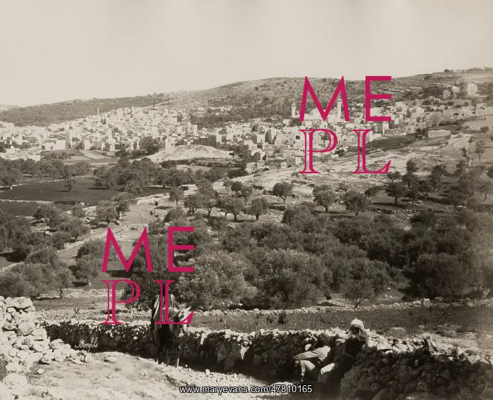 : General view of Hebron, Holy Land, Palestine : General view of Hebron, Holy Land, Palestine