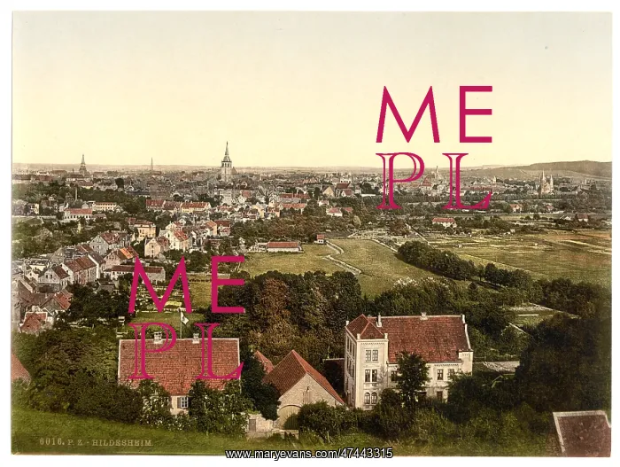 : General view, Hildesheim, Hanover, Germany : General view, Hildesheim, Hanover, Germany