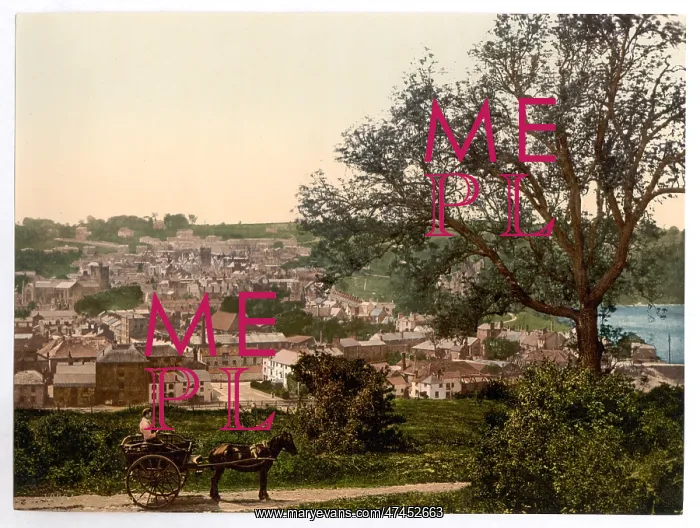 : General view, I, Chepstow, England : General view, I, Chepstow, England