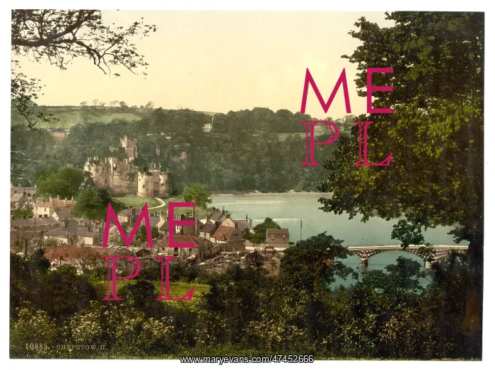 : General view, II, Chepstow, England : General view, II, Chepstow, England