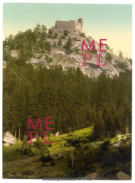 : General view, Kynast, Riesengebirge, Germany : General view, Kynast, Riesengebirge, Germany