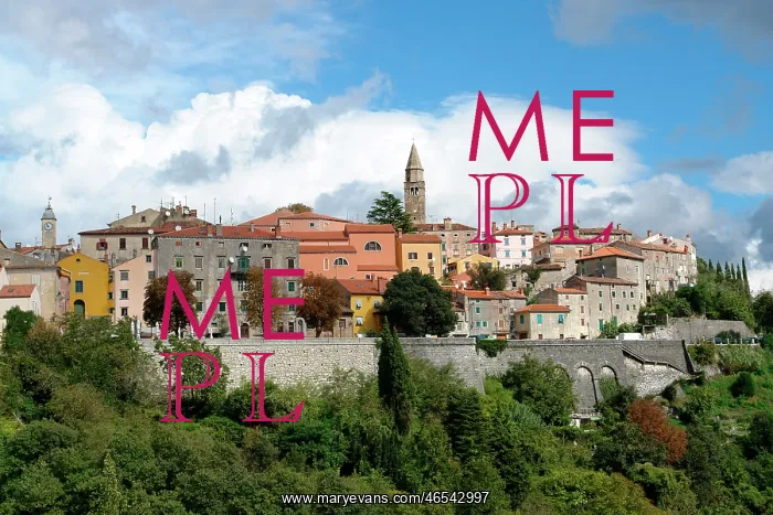 : General view of Labin, Croatia : General view of Labin, Croatia