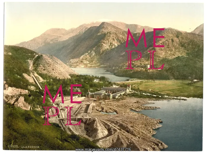 : General view, Llanberis, Wales : General view, Llanberis, Wales