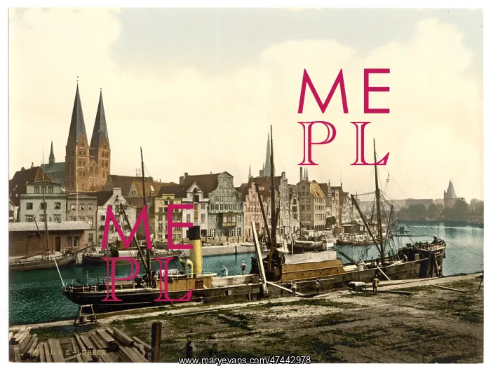 : General view, Lubeck, Germany : General view, Lubeck, Germany