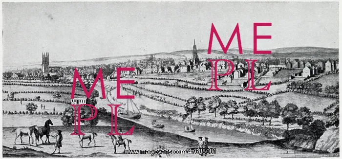 : General view of Manchester and Salford : General view of Manchester and Salford