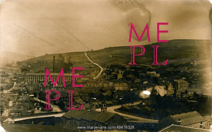 : General View, Marsden, Huddersfield, England : General View, Marsden, Huddersfield, England