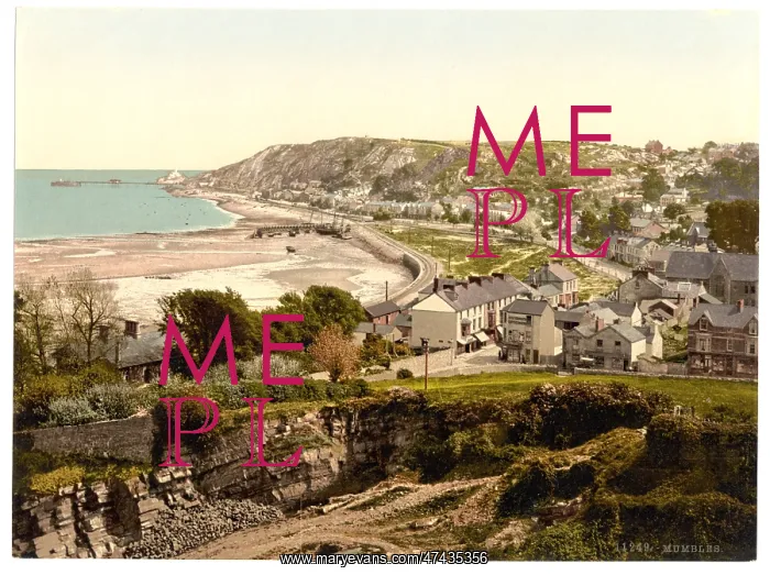 : General view, Mumbles, Wales : General view, Mumbles, Wales