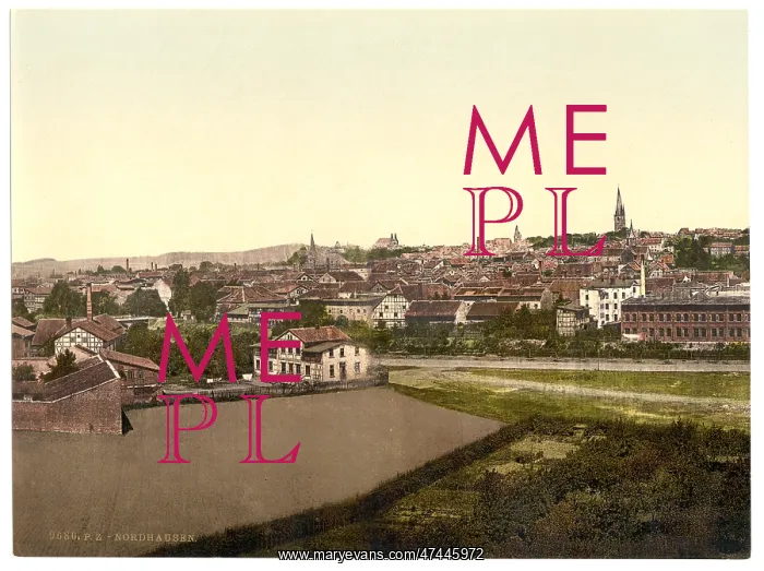 : General view, Nordhausen, Thuringia, Germany : General view, Nordhausen, Thuringia, Germany