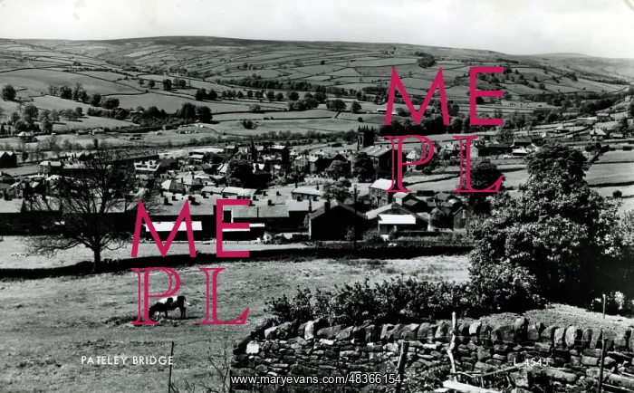 : General View, Pateley Bridge, Yorkshire : General View, Pateley Bridge, Yorkshire