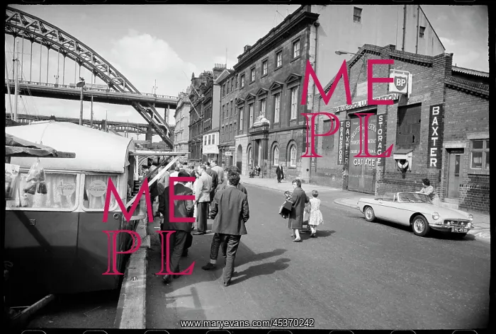 : A general view of Quayside, Newcastle : A general view of Quayside, Newcastle