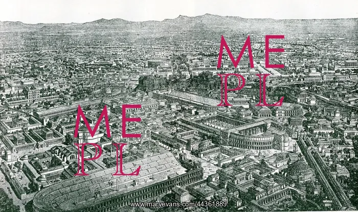  : General View of Rome At Time of Aurelian