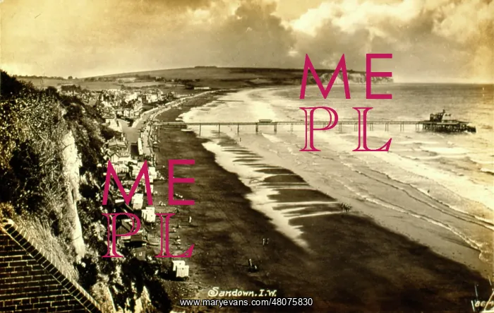 : General view, Sandown, Isle of Wight : General view, Sandown, Isle of Wight