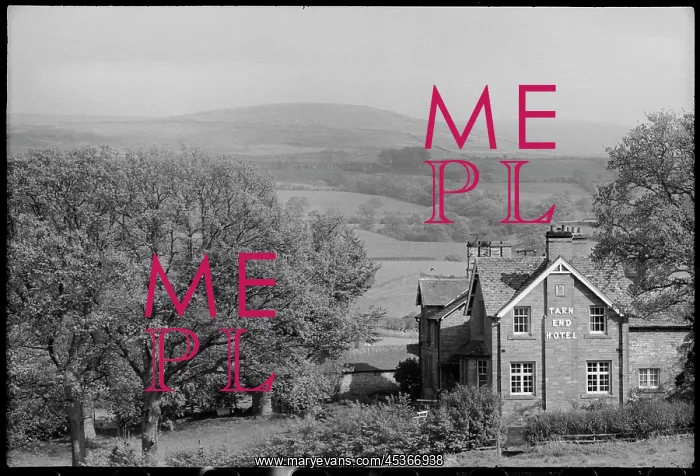 : A general view showing Tarn End Hotel with Talkin : A general view showing Tarn End Hotel with Talkin