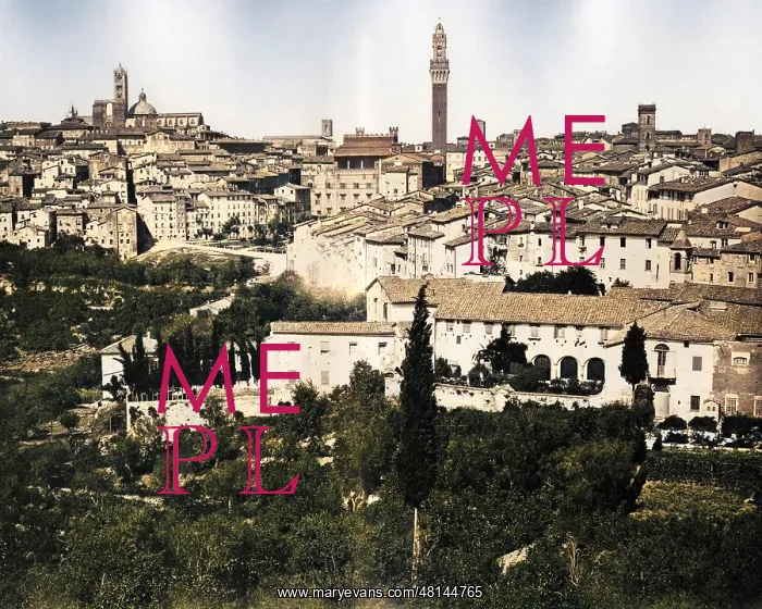 : General view of Siena, Italy : General view of Siena, Italy