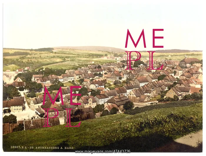 : General view, St. Andreasburg, Hartz, Germany : General view, St. Andreasburg, Hartz, Germany