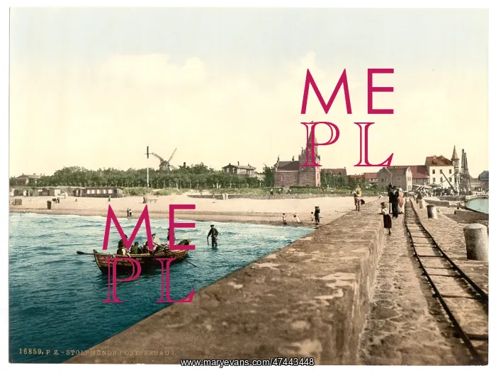 : General view, Stolpmunde, Pommeraina, Germany (i.e. Ustka : General view, Stolpmunde, Pommeraina, Germany (i.e. Ustka