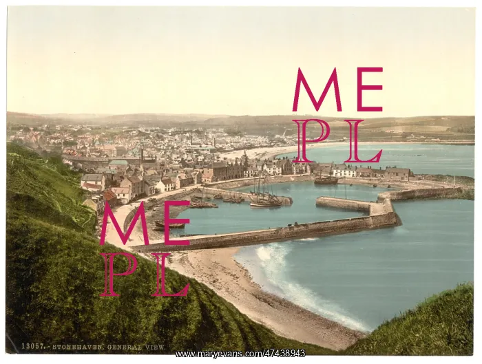 : General view, Stonehaven, Scotland : General view, Stonehaven, Scotland
