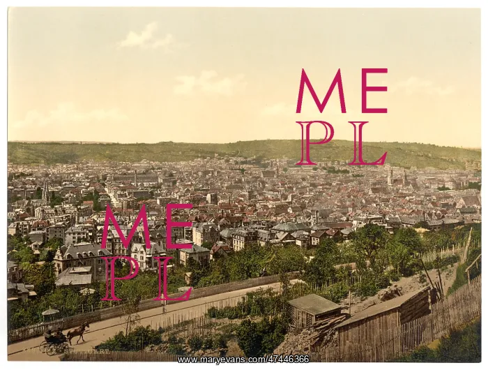 : General view, Stuttgart, Wurtemburg, Germany : General view, Stuttgart, Wurtemburg, Germany