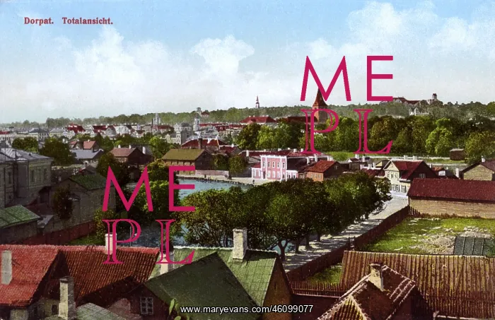 : General view of Tartu, Estonia : General view of Tartu, Estonia