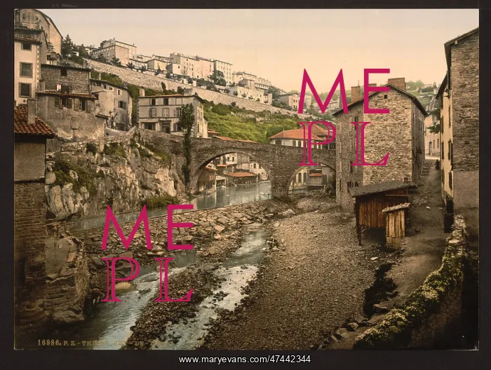 : General view, Thiers, France : General view, Thiers, France