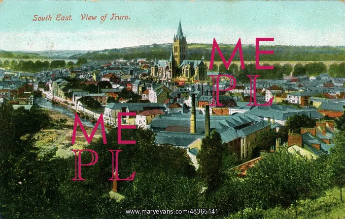 : General View, Truro, Cornwall : General View, Truro, Cornwall