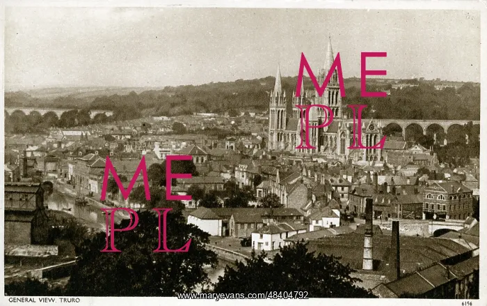 : General View, Truro, Cornwall : General View, Truro, Cornwall
