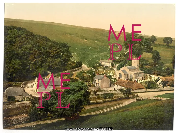 : General view, Upwey, England : General view, Upwey, England