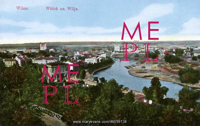 : General view of Vilnius (Vilna), Lithuania : General view of Vilnius (Vilna), Lithuania