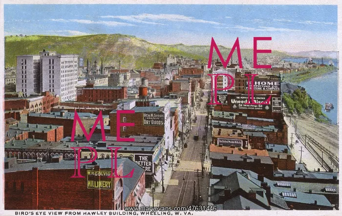 : General view of Wheeling, West Virginia, USA : General view of Wheeling, West Virginia, USA