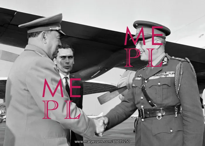 : General Vivario Visits USSR : General Vivario Visits USSR